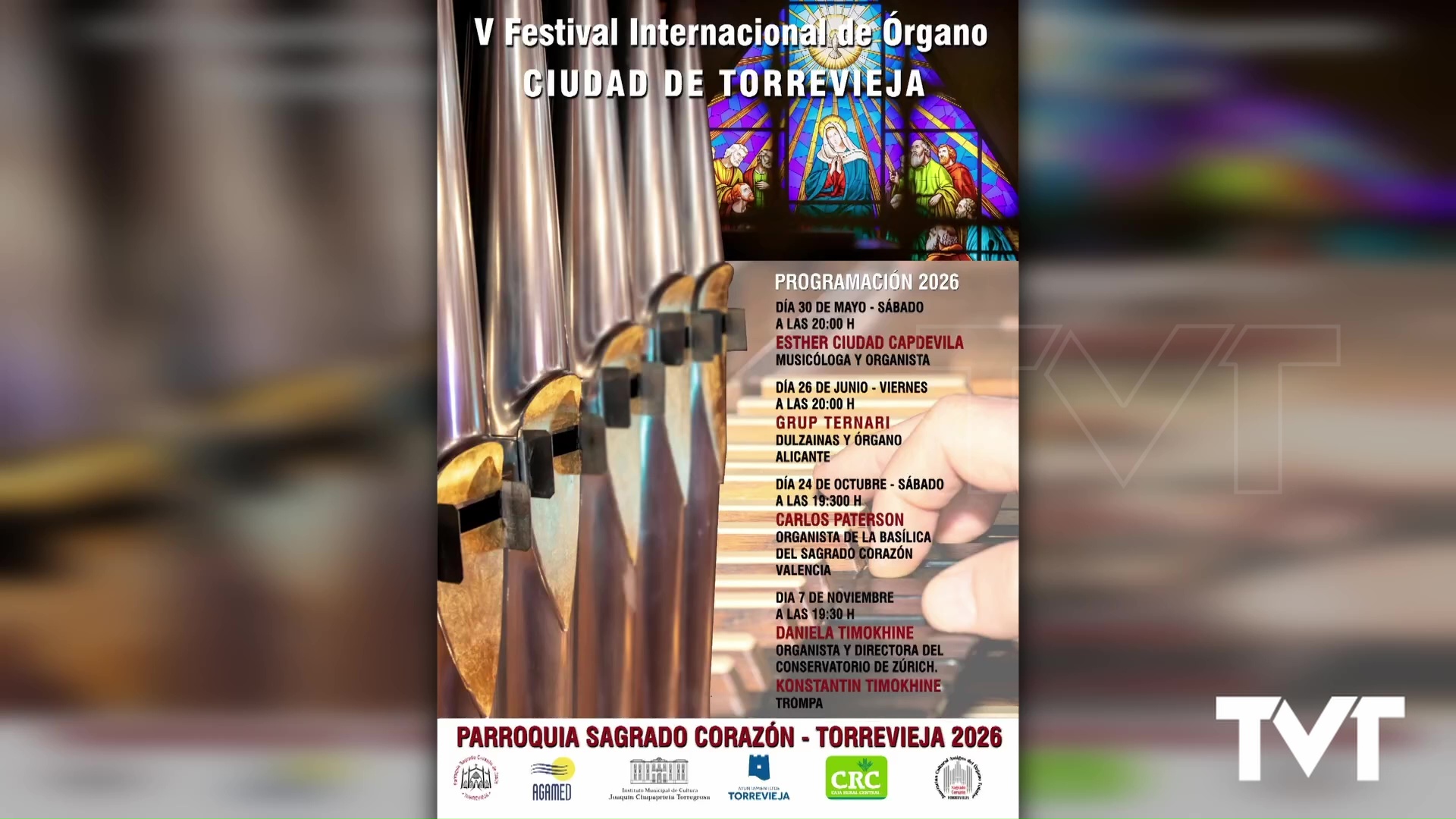 Imagen de Esther Ciudad Capdevila da comienzo al V Festival Internacional de Órgano «Ciudad de Torrevieja»