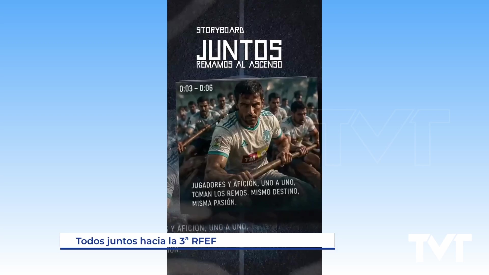 Imagen de El Sporting Costablanca Torrevieja CF lanza un vídeo para animar a los aficionados de cara a la final del play off