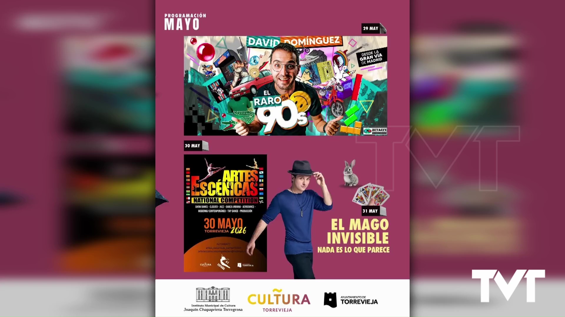 Imagen de David Domínguez, el Mago Invisible y la Competición Nacional de Artes Escénicas llegan este fin de semana a Torrevieja