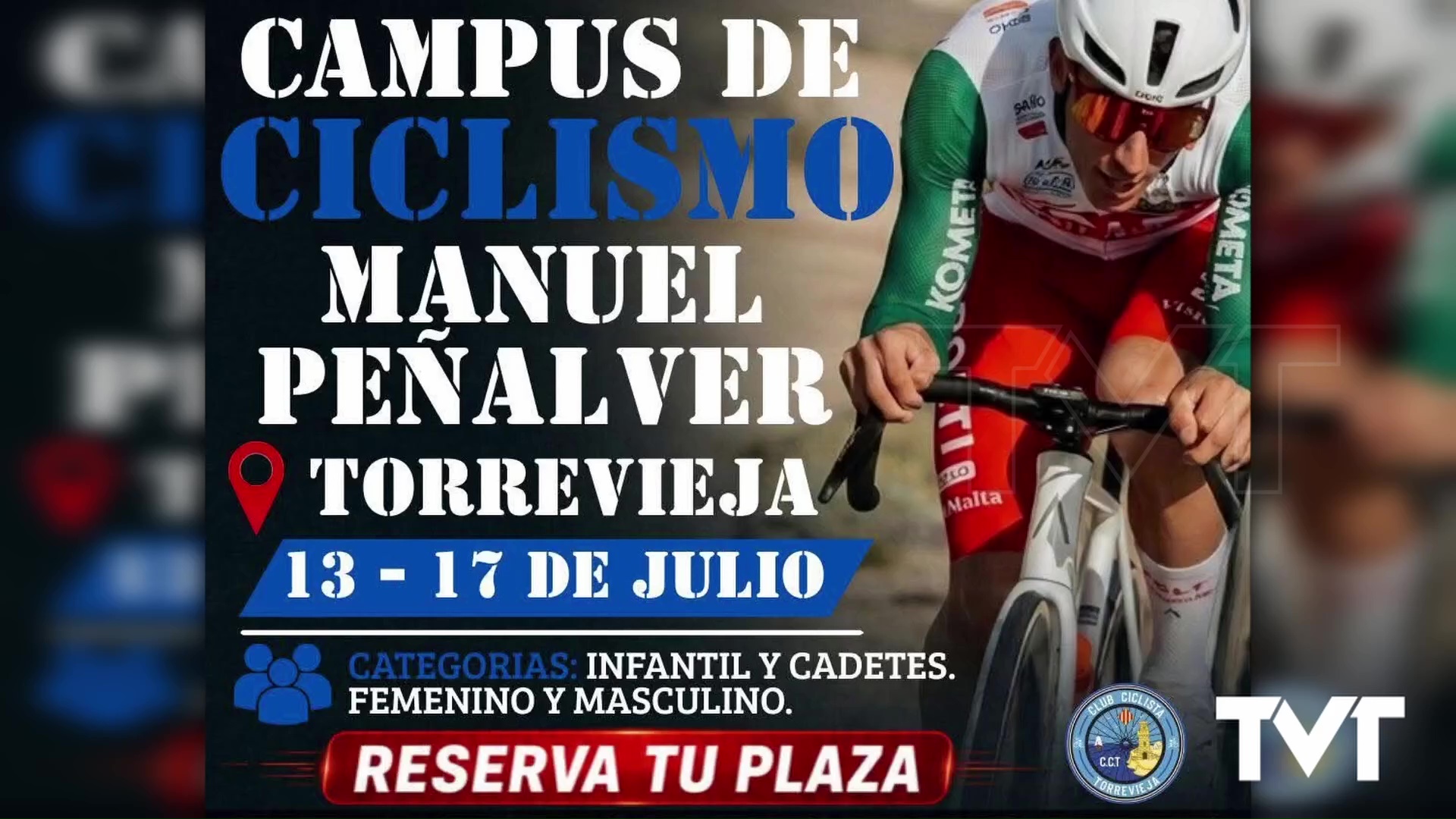 Imagen de Torrevieja sede del Campus de ciclismo Manuel Peñalver del 13 al 17 de julio