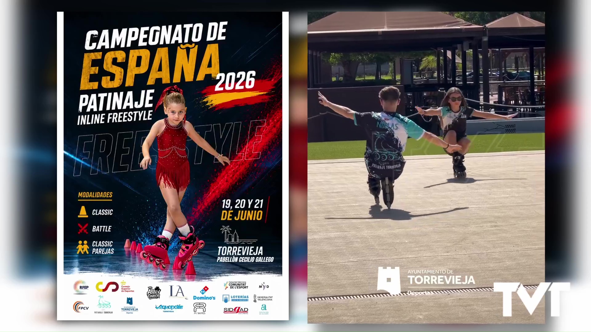 Imagen de Torrevieja acoge el Campeonato de España de patinaje Inline Freestyle los días 19,20 y 21 de junio