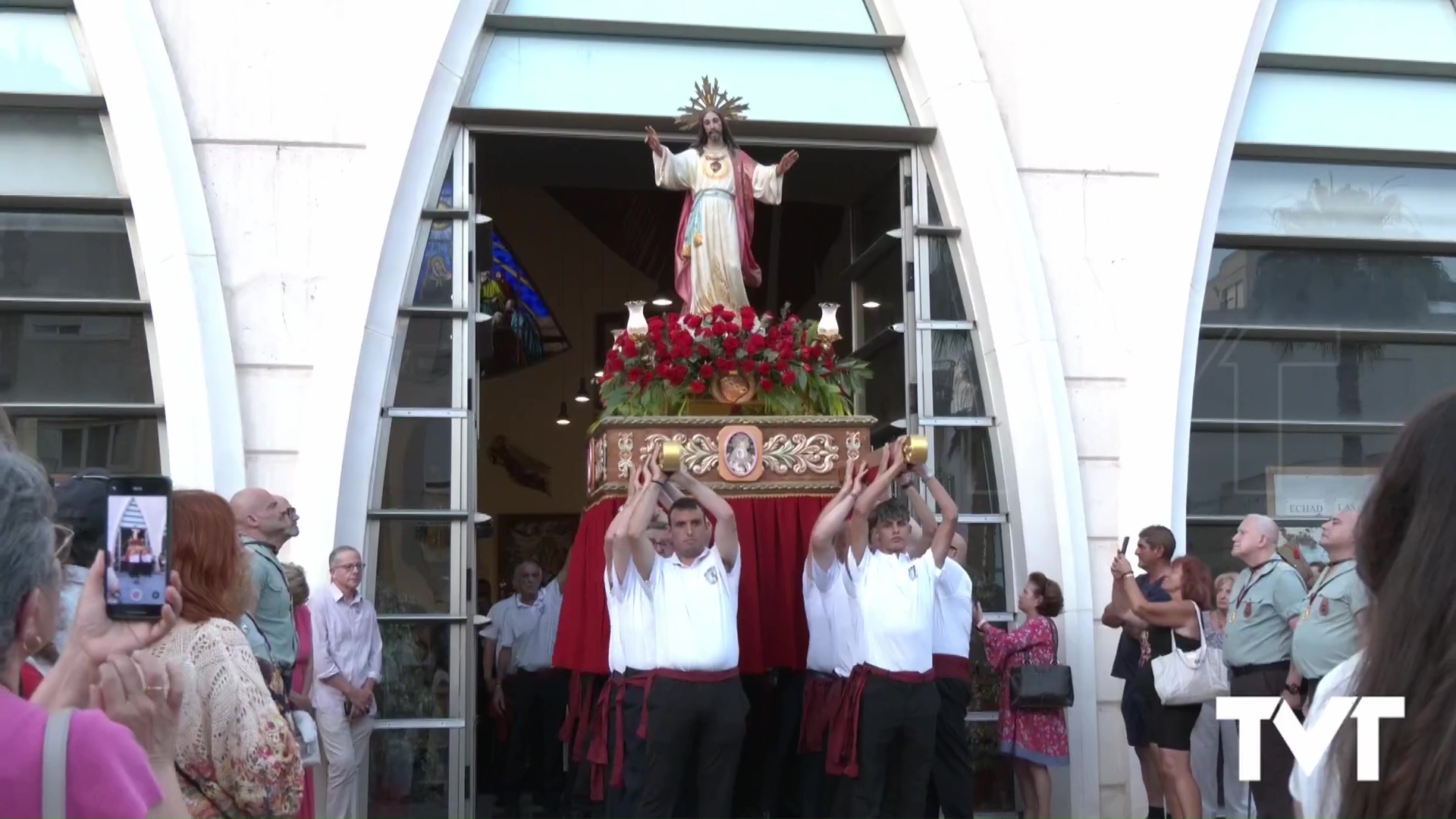 Imagen de Con la procesión culminan las Fiestas del Sagrado Corazón de Jesús
