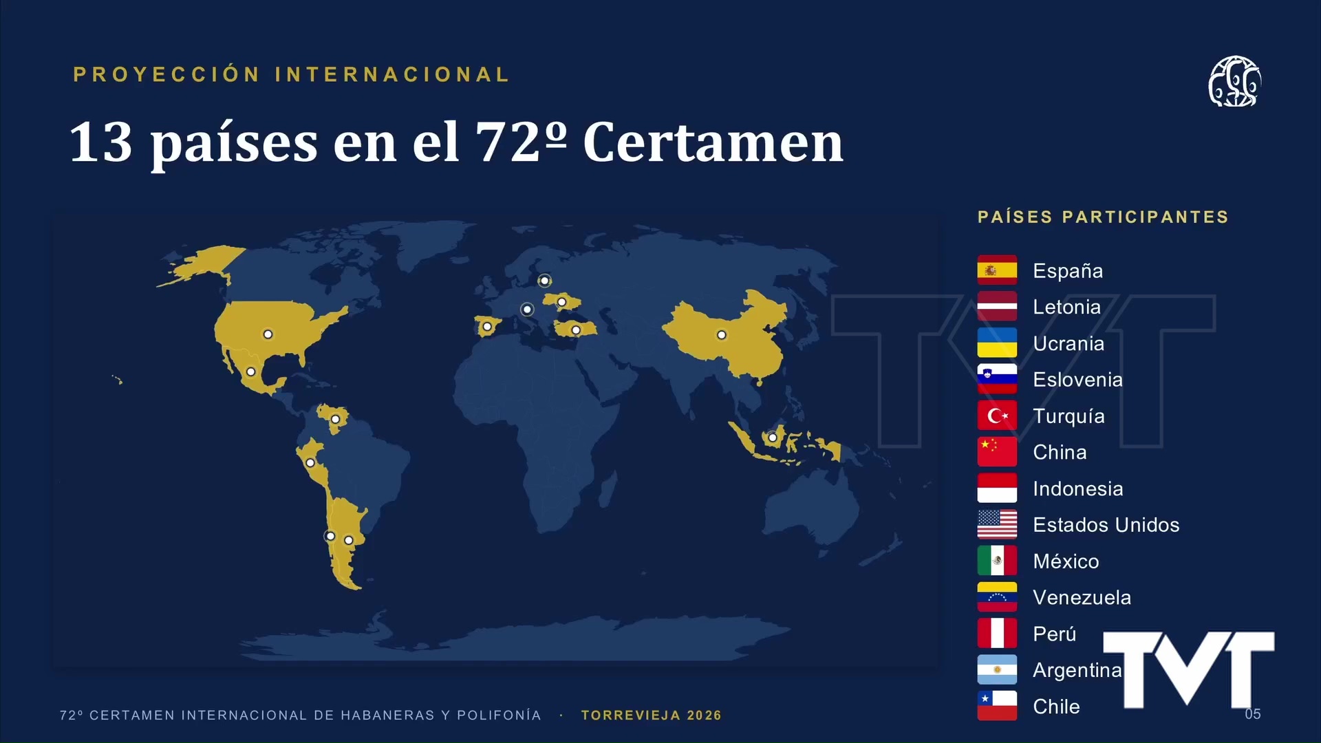 Imagen de 700 coralistas y 15 agrupaciones corales de 13 países participarán en el 72 Certamen Internacional de Habaneras y Polifonía