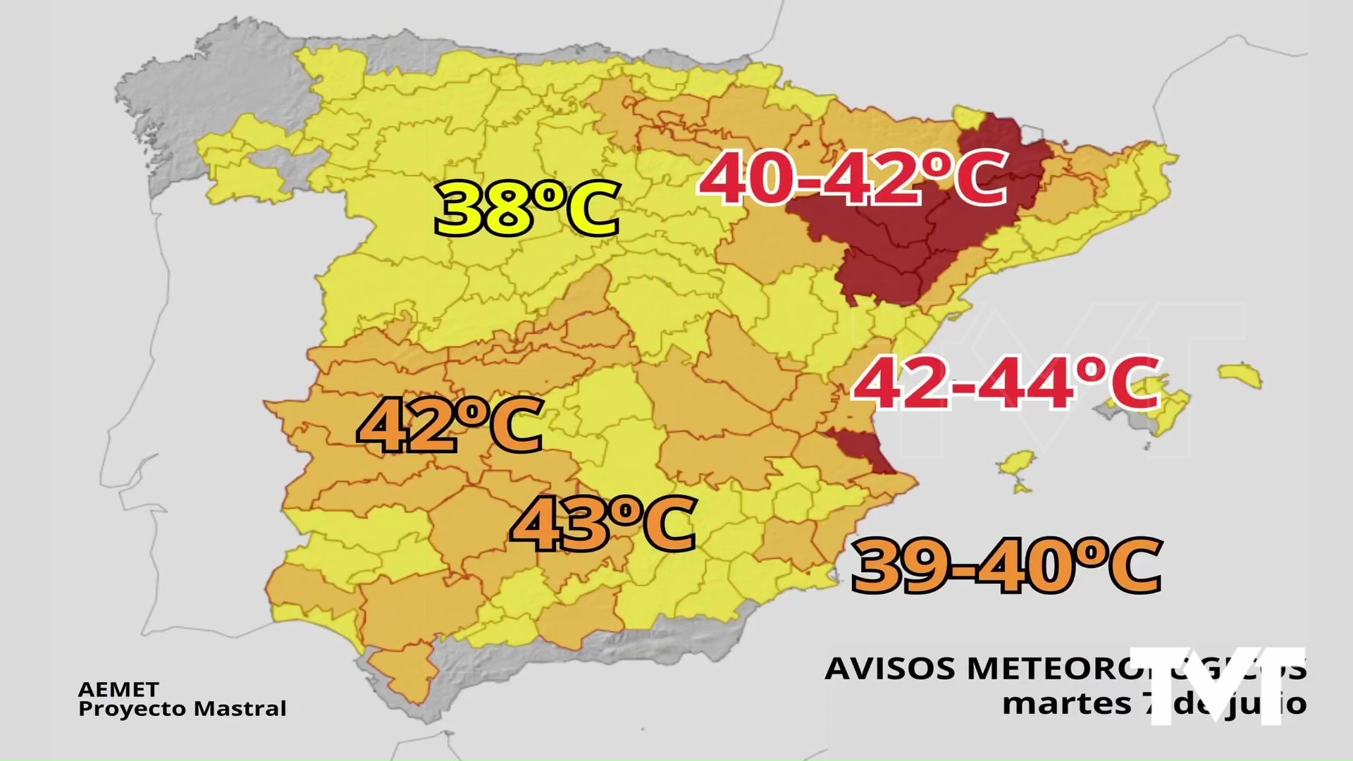 Imagen de Activado el aviso naranja por altas temperaturas