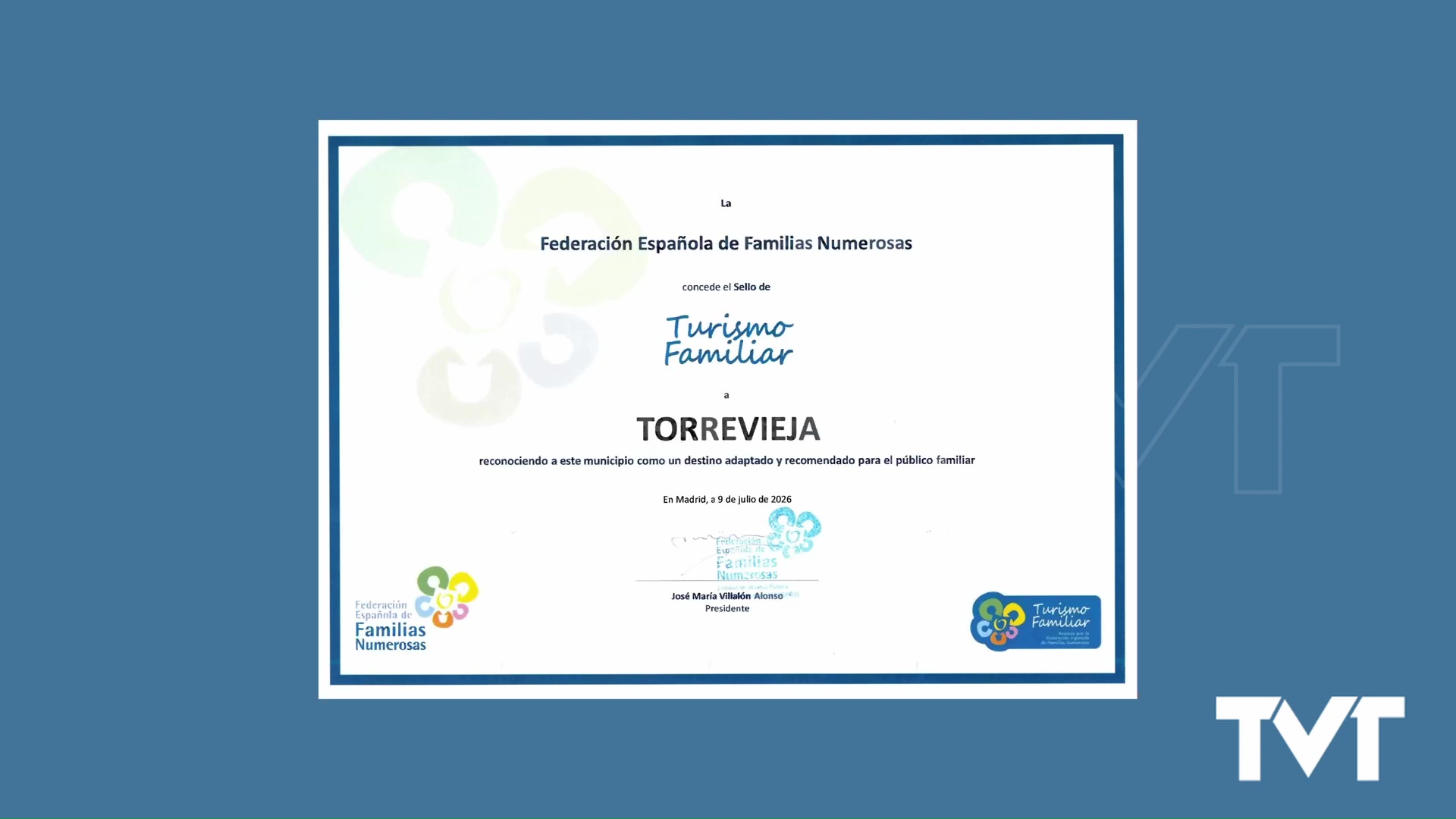 Imagen de Torrevieja recibe el sello de turismo familiar